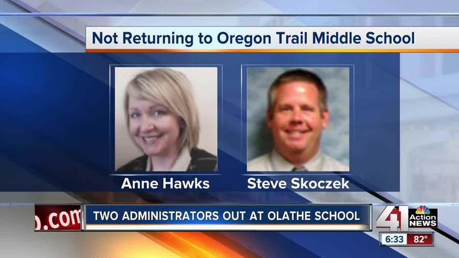 Oregon Trail Middle School principal, assistant principal not returning
